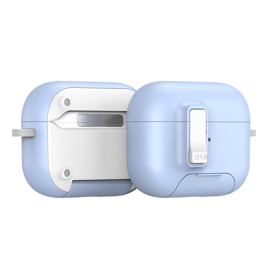 DUX DUCIS AirPods Pro 3 hodetelefondeksel MagSafe og stativ – blå