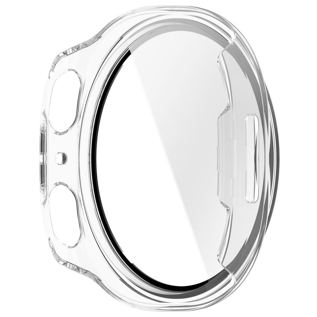 Samsung Galaxy Watch9 40mm Deksel med skjermbeskytter i glass - Gjennomsiktig