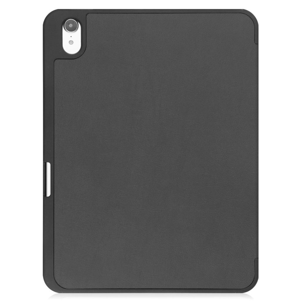 iPad A16 11" 2025 / 10th Gen 10.9" 2022 Tri-Fold Fodral med Pennfack – Svart
