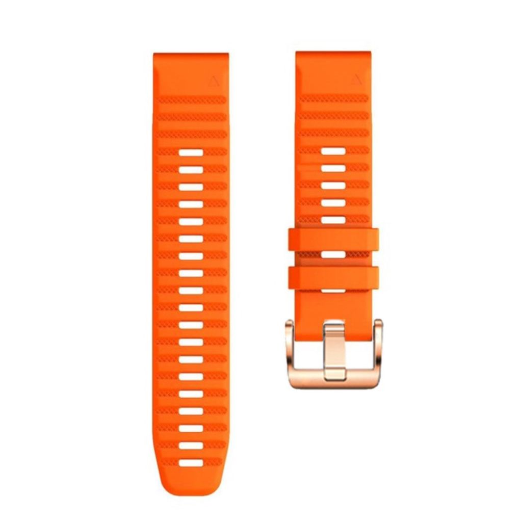 Garmin Fenix ​​​​7S/6S/5S/Instinct 2S etc. Silicone Watch Band - Orange