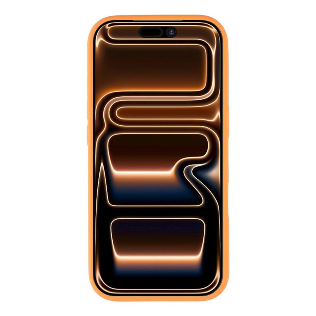X-LEVEL iPhone 18 Pro Max/17 Pro Max MagSafe kuori silikonista - Oranssi