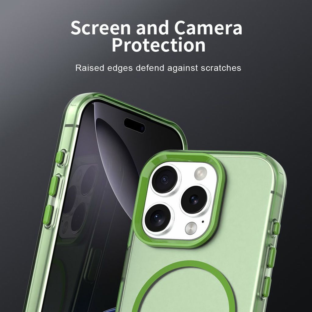 iPhone 16 Pro Deksel med MagSafe - Grønn