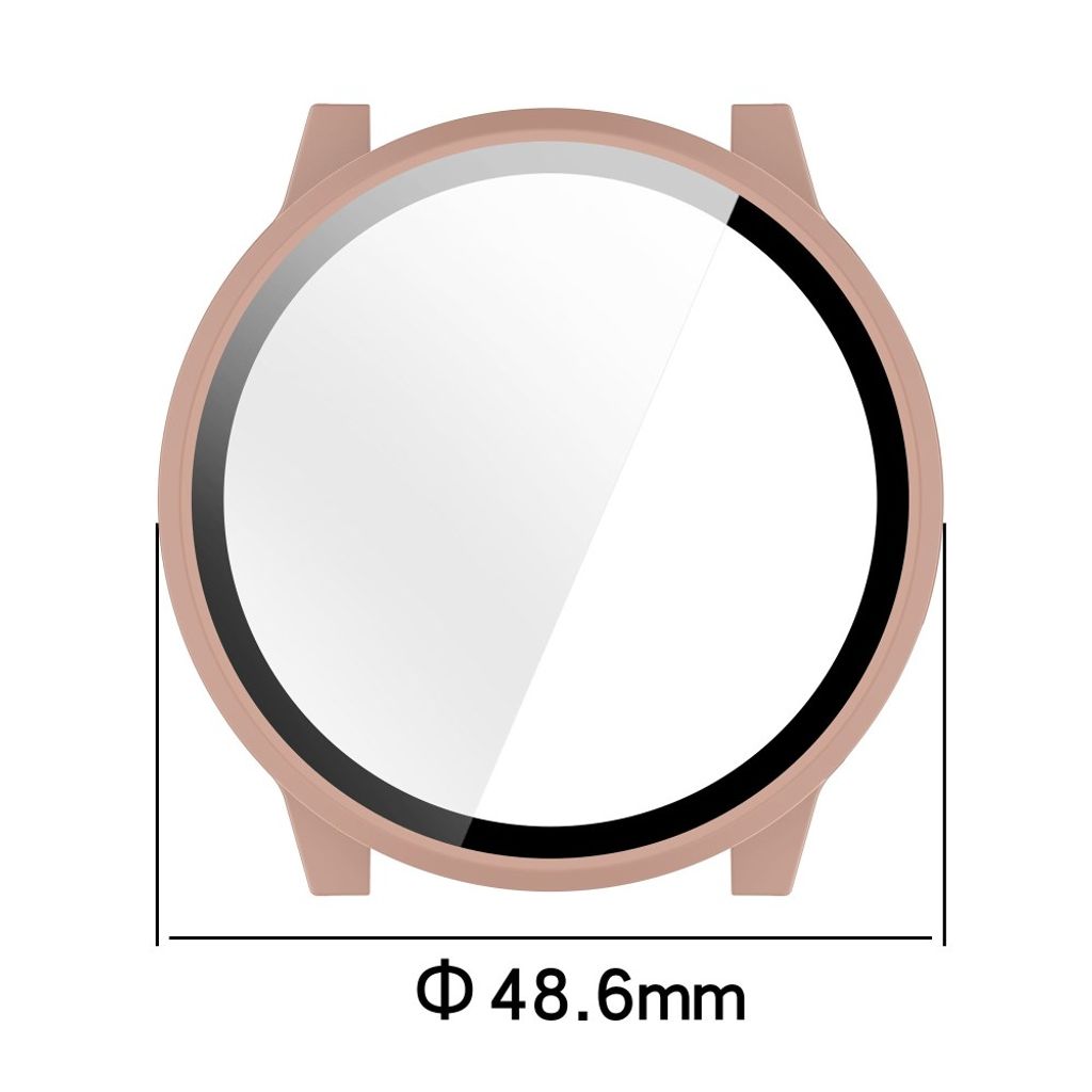 Garmin Venu 4 45mm Skal med Skärmskydd i Härdat Glas – Svart