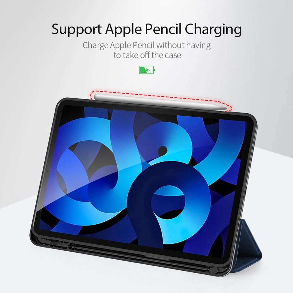 Dux Ducis iPad Air 11"/10.9"/Pro 11" Tri-fold etui - Blå