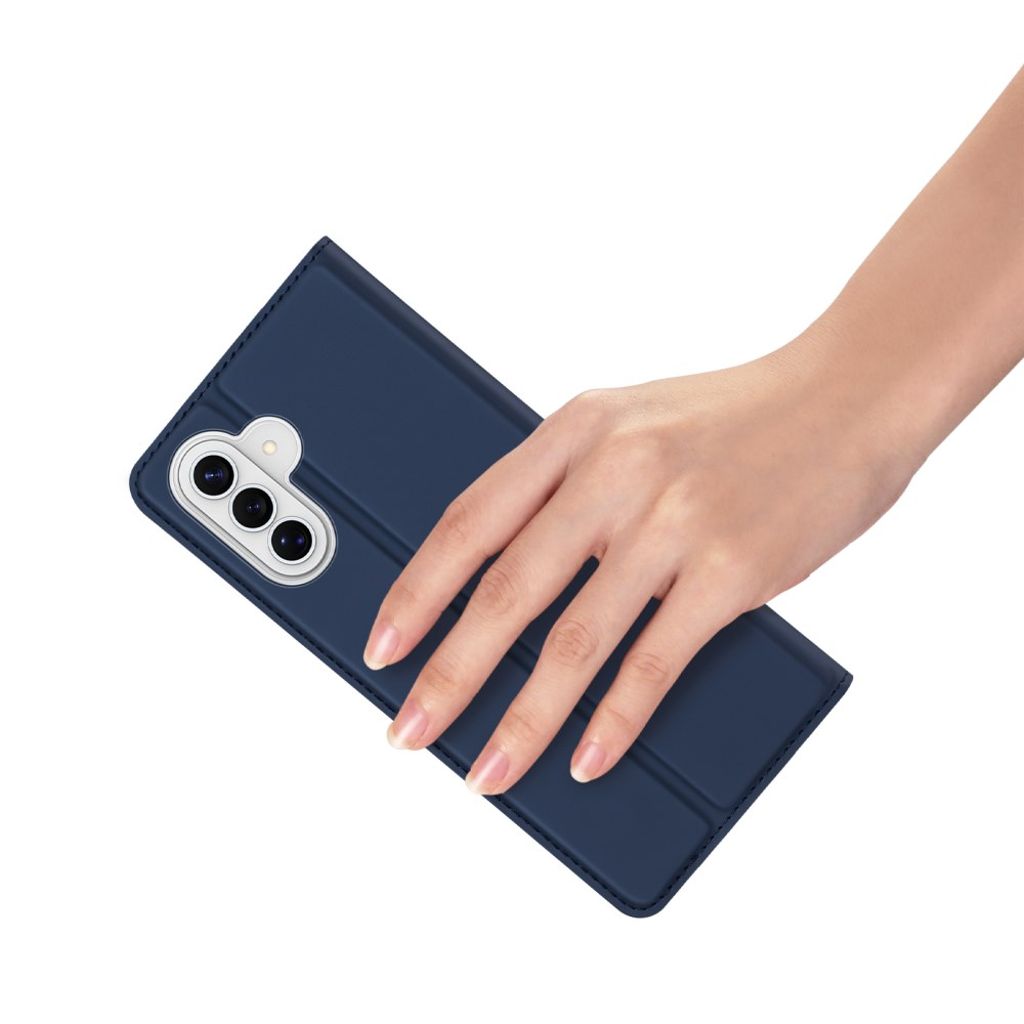 DUX DUCIS Samsung Galaxy A37 5G Lommeboketui Stativ Kortholder – Blå