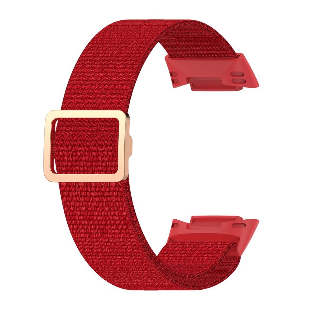 Fitbit Charge 6/5 Kellonranneke, Nylon - punainen
