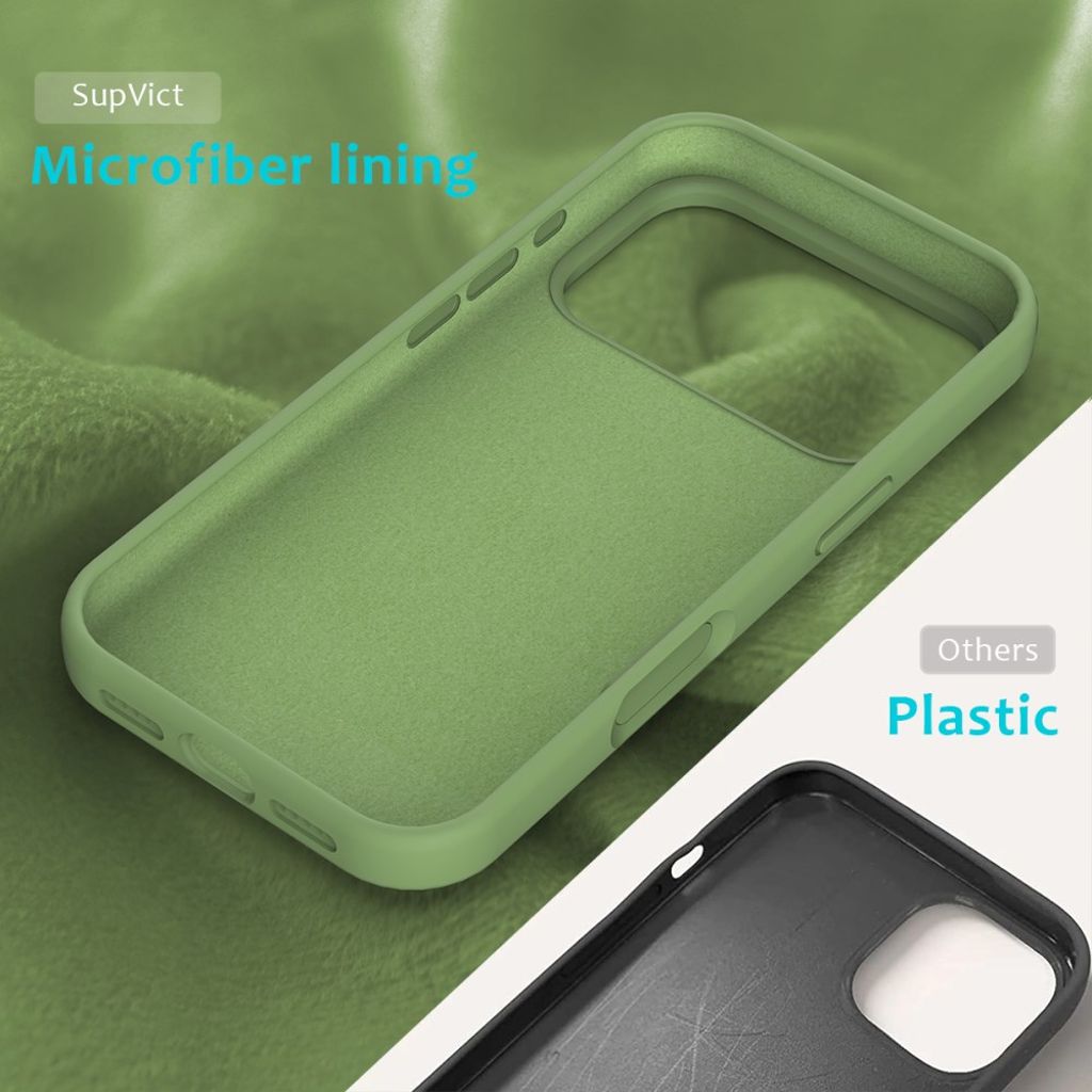iPhone 17 Pro Max Silicone Phone Case - Green
