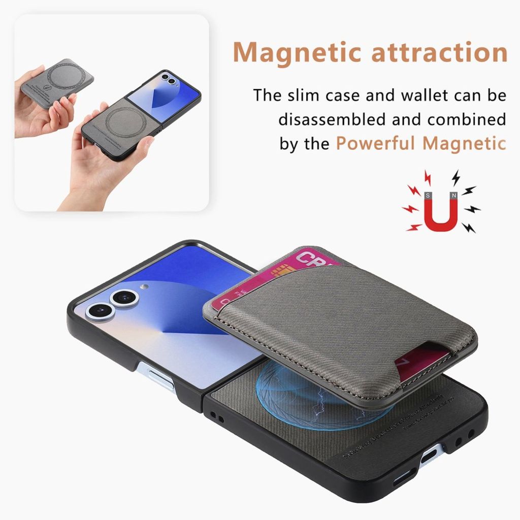 Samsung Galaxy Z Flip7 5G Cover MagSafe kompatibel - Grå