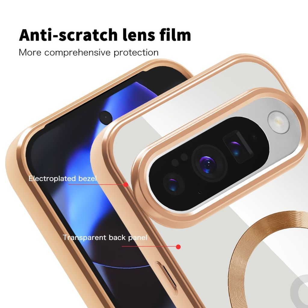 Google Pixel 10 / 10 Pro Case with Wallet - Brown