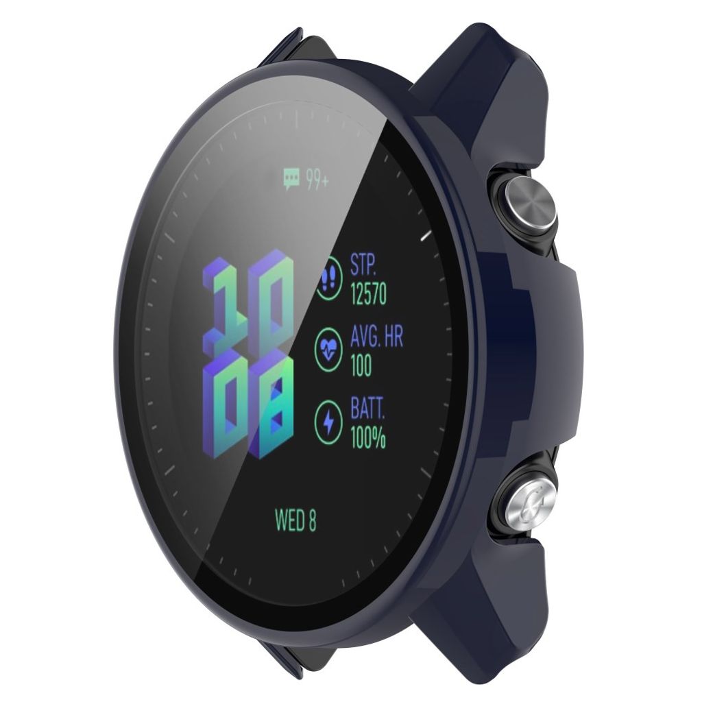 Garmin Forerunner 955 Skal med Skärmskydd - Mörkblå