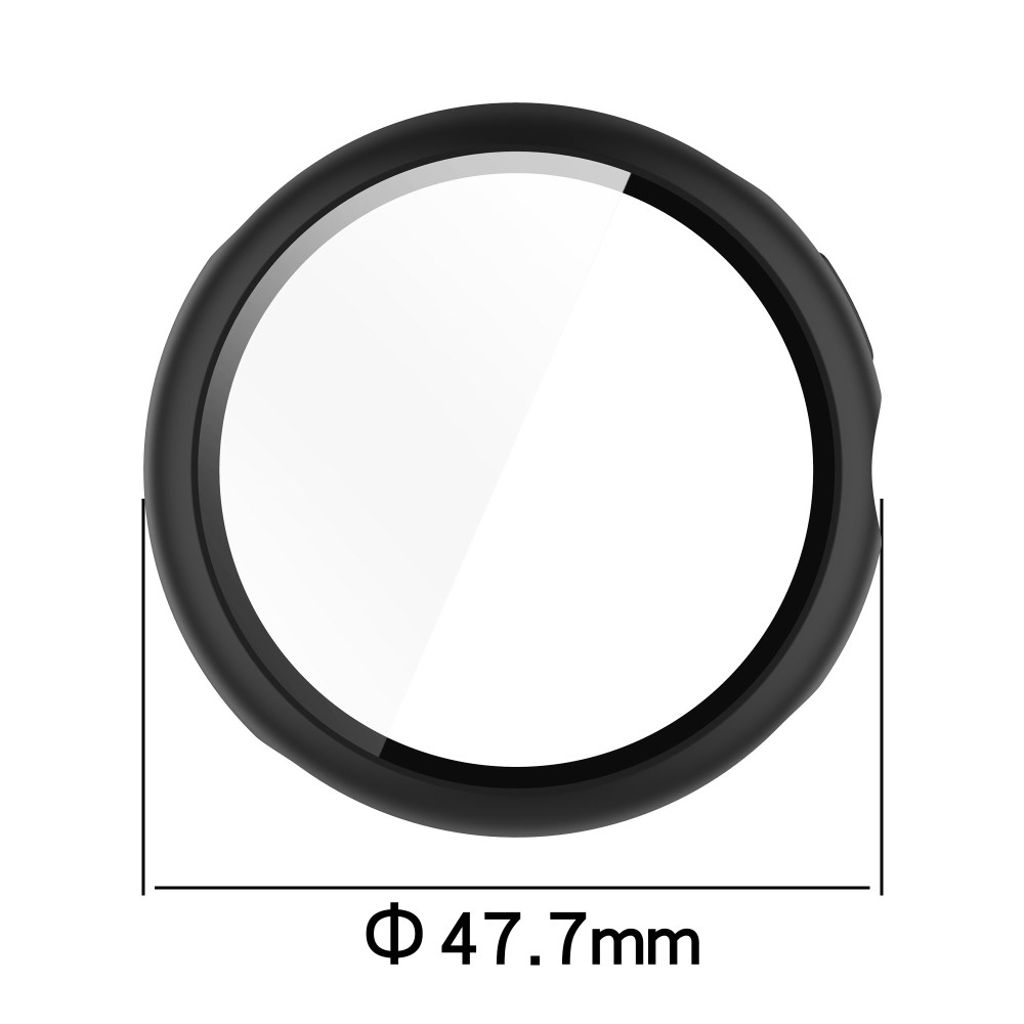 Google Pixel Watch 3 45 mmKuori, Näytönsuoja - keltainen + oranssi