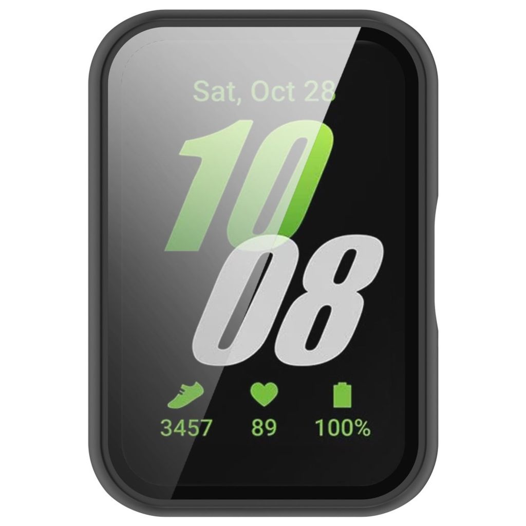 Samsung Galaxy Fit3 Skal med Skärmskydd – Svart