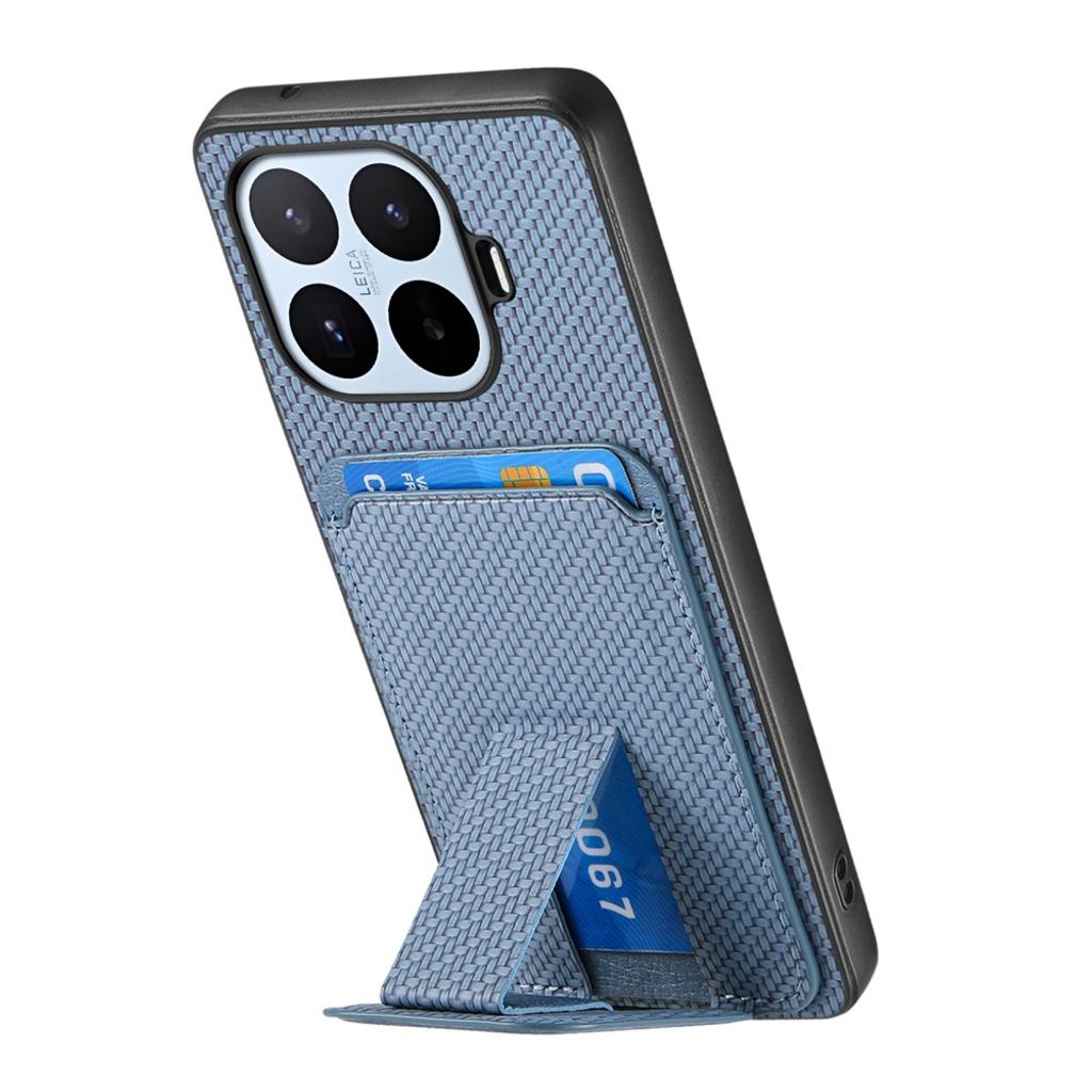 Xiaomi 17T Pro Kuori korttitaskulla - Sininen
