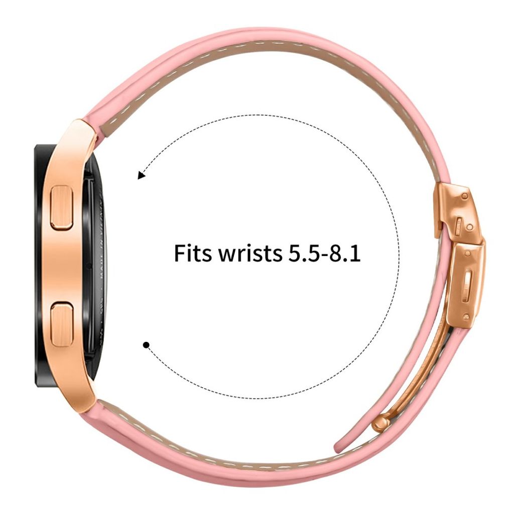 Garmin D2 Air X10/Venu/Approach S40 etc. Watch Strap Genuine Leather – Pink