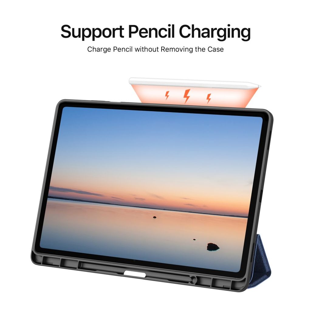 DUX DUCIS Samsung Galaxy Tab S12 Plus Tri-Fold Cover - Blå