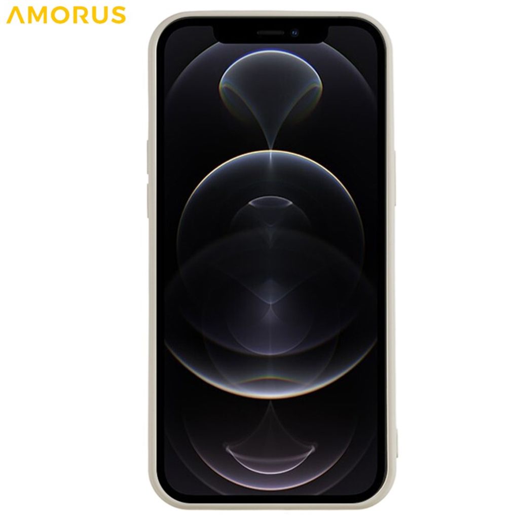 AMORUS iPhone 12 Pro Max TPU Cover - Hvid