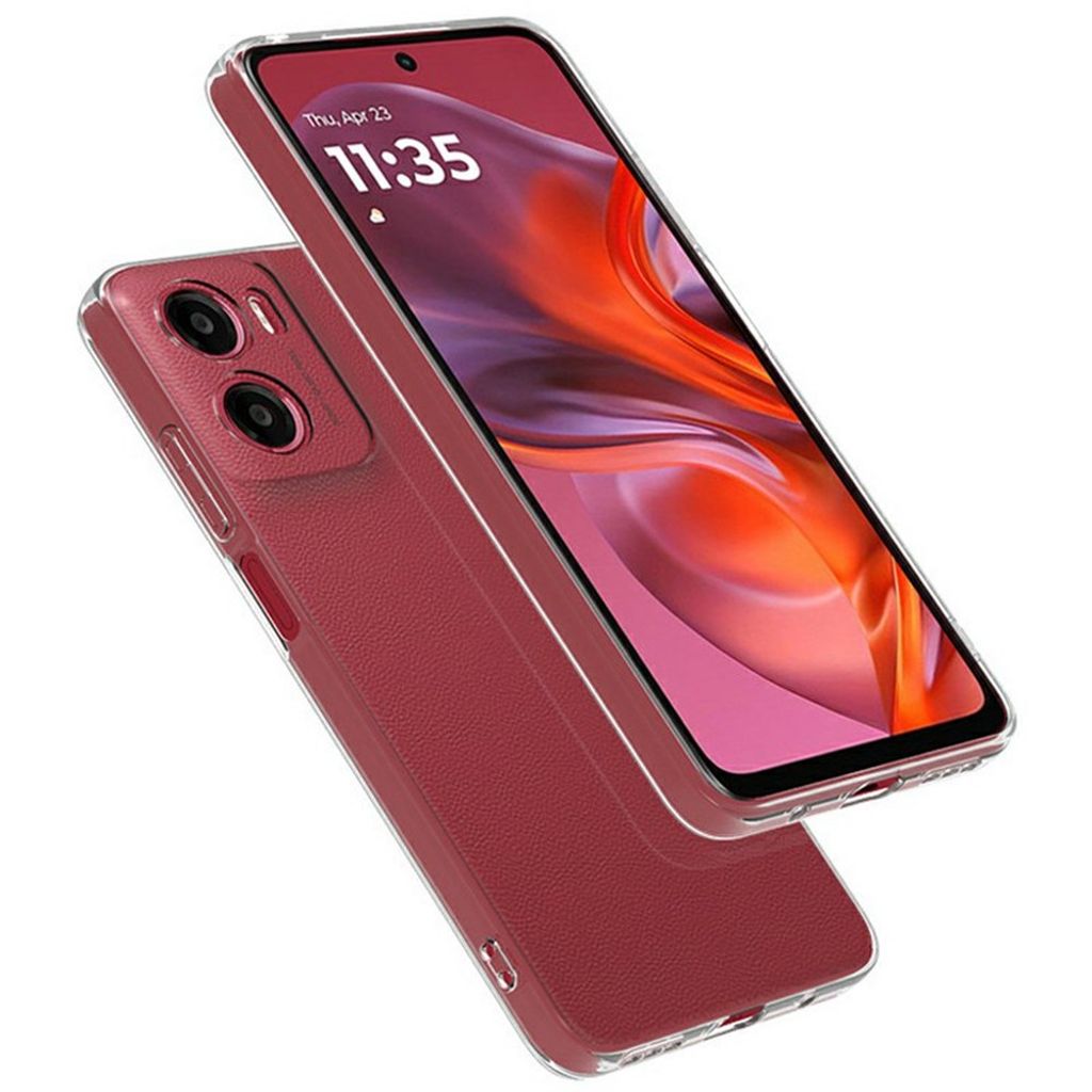 Motorola Moto G05 4G / E15 4G Skal - Transparent