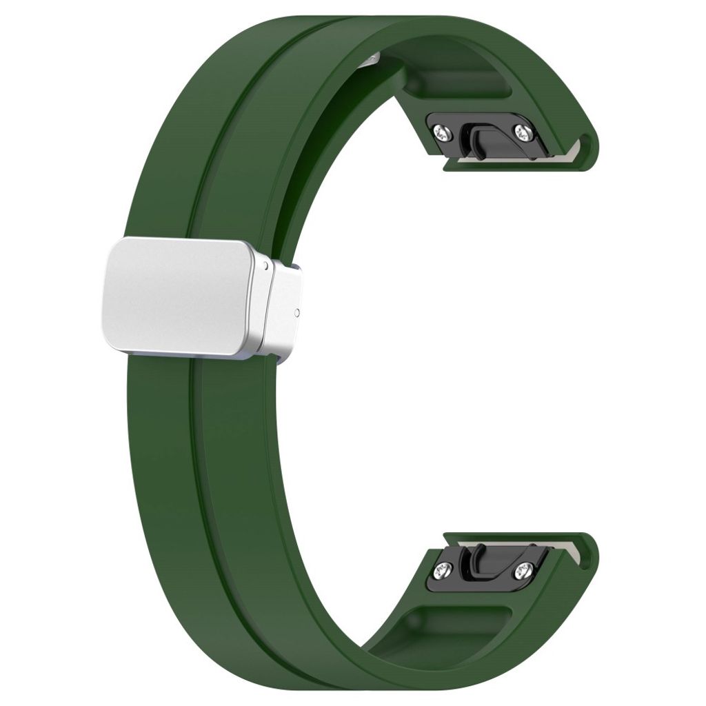 Garmin Fenix 7S Silicone Watch Strap - Green