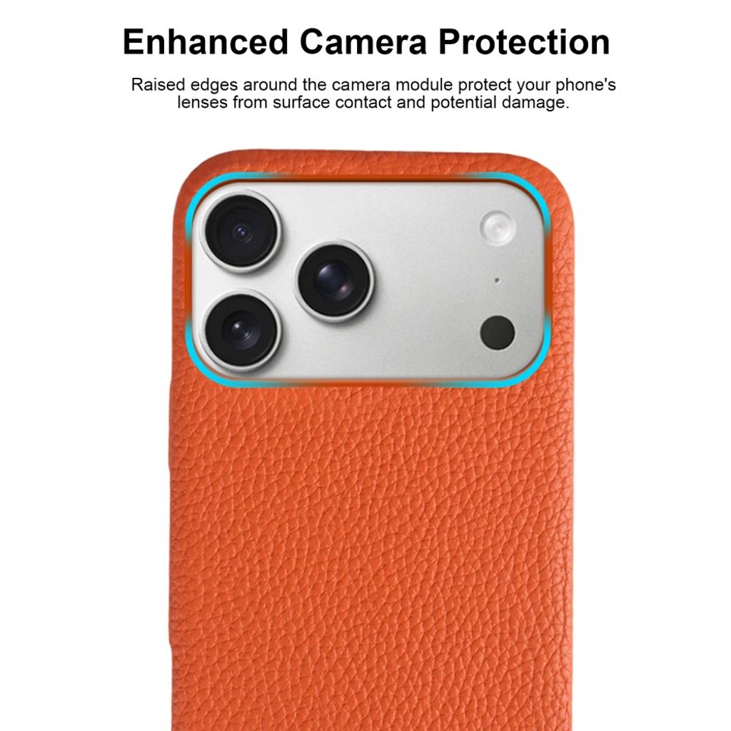 iPhone 18 Pro Max/17 Pro Max Deksel MagSafe - Oransje