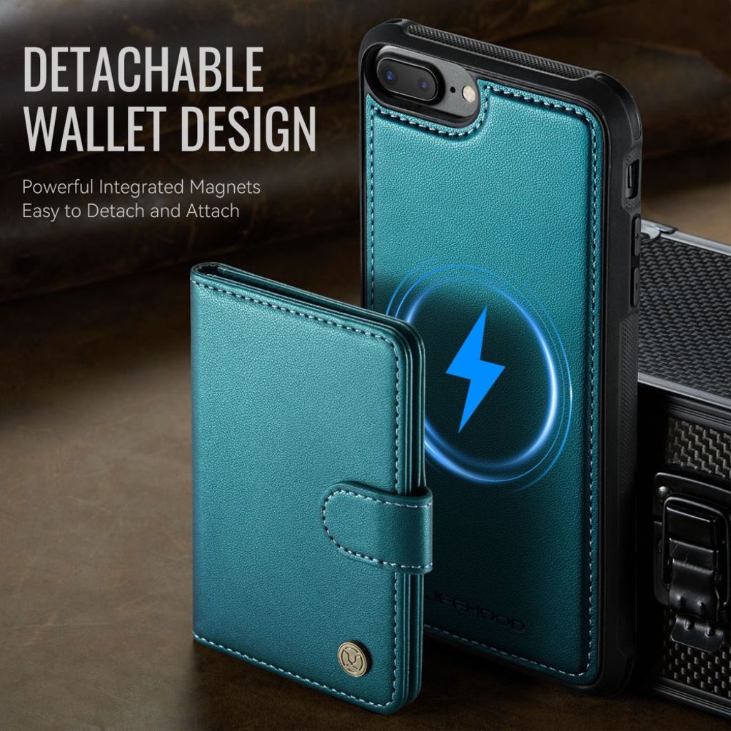 JEEHOOD iPhone 7 Plus / 8 Plus Cover med MagSafe - Grøn