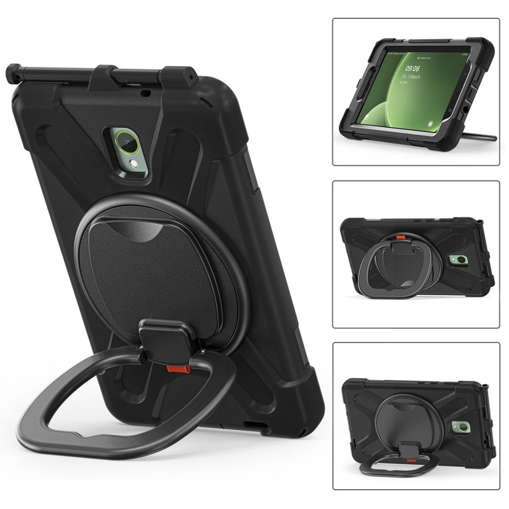 Samsung Galaxy Tab Active5 Case with Hand grip - Black