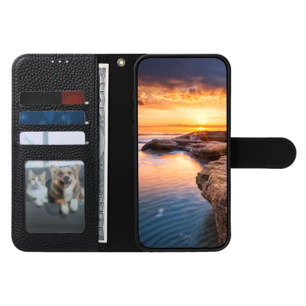 Xiaomi 17T Pro Lompakkokotelo RFID esto - Musta
