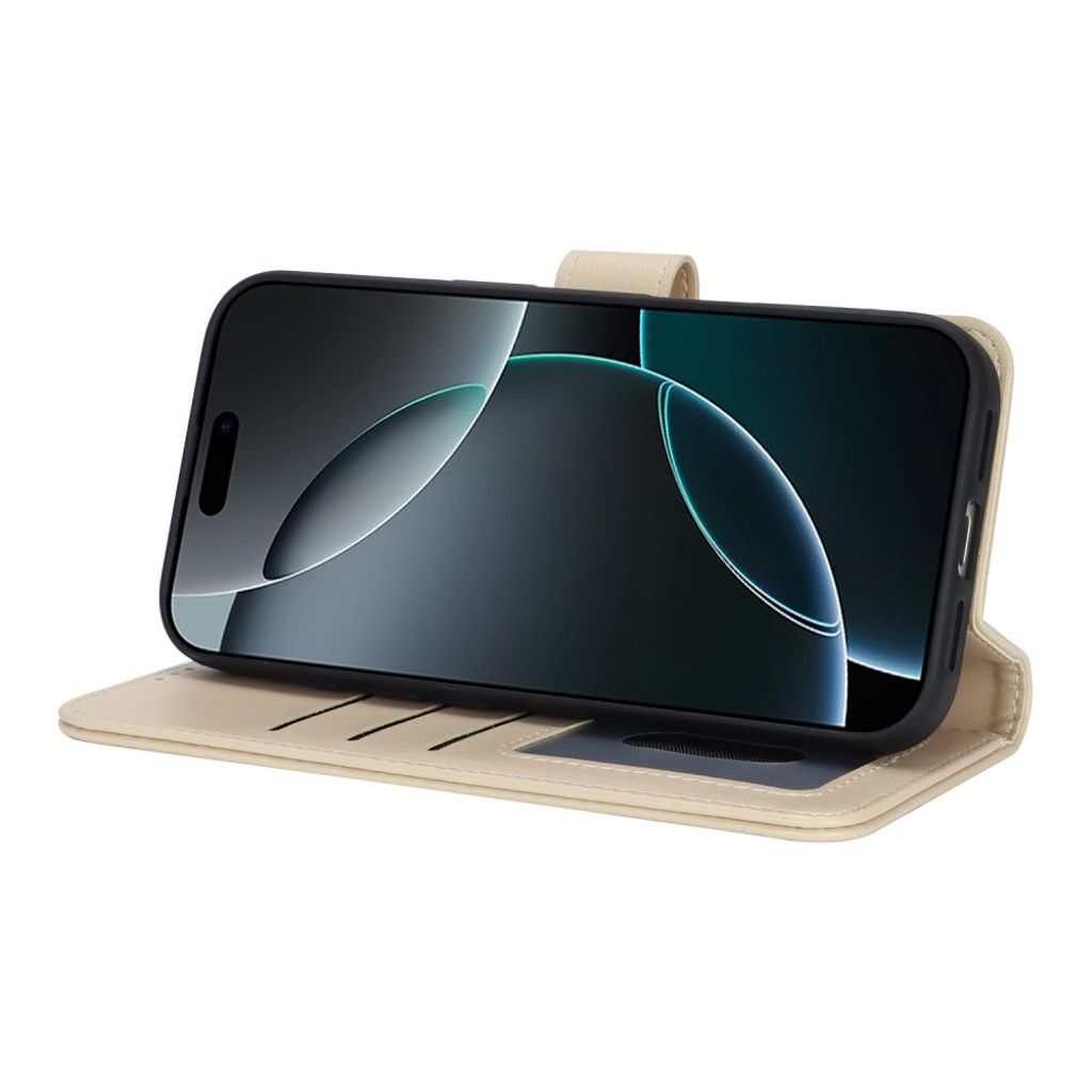 iPhone 17 Pro Kotelo Jalusta - Beige
