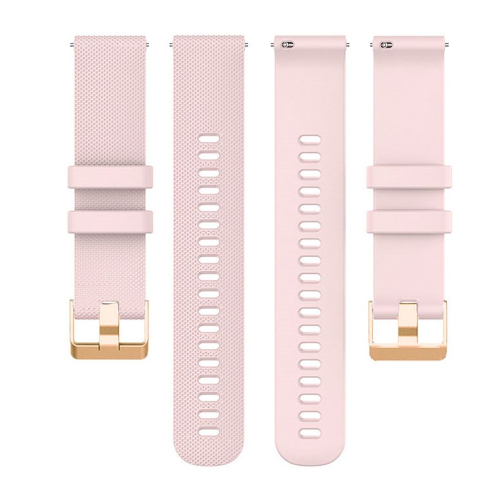 Garmin Forerunner 265S etc. Klockarmband i Silikon - Rosa