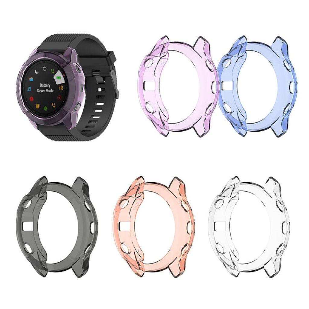 Garmin Fenix 6X/6X Pro Case in TPU - Black