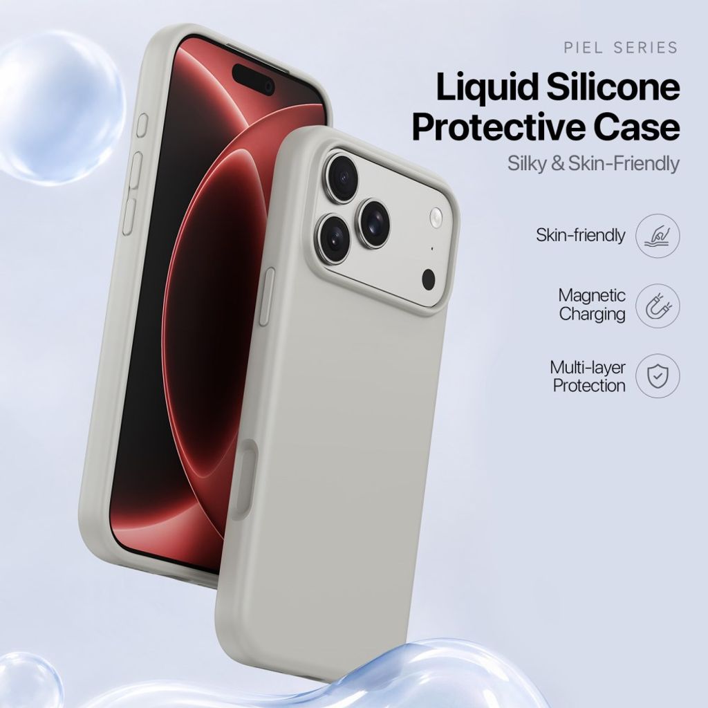 DUX DUCIS iPhone 18 Pro/17 Pro Skal i Silikon - Beige