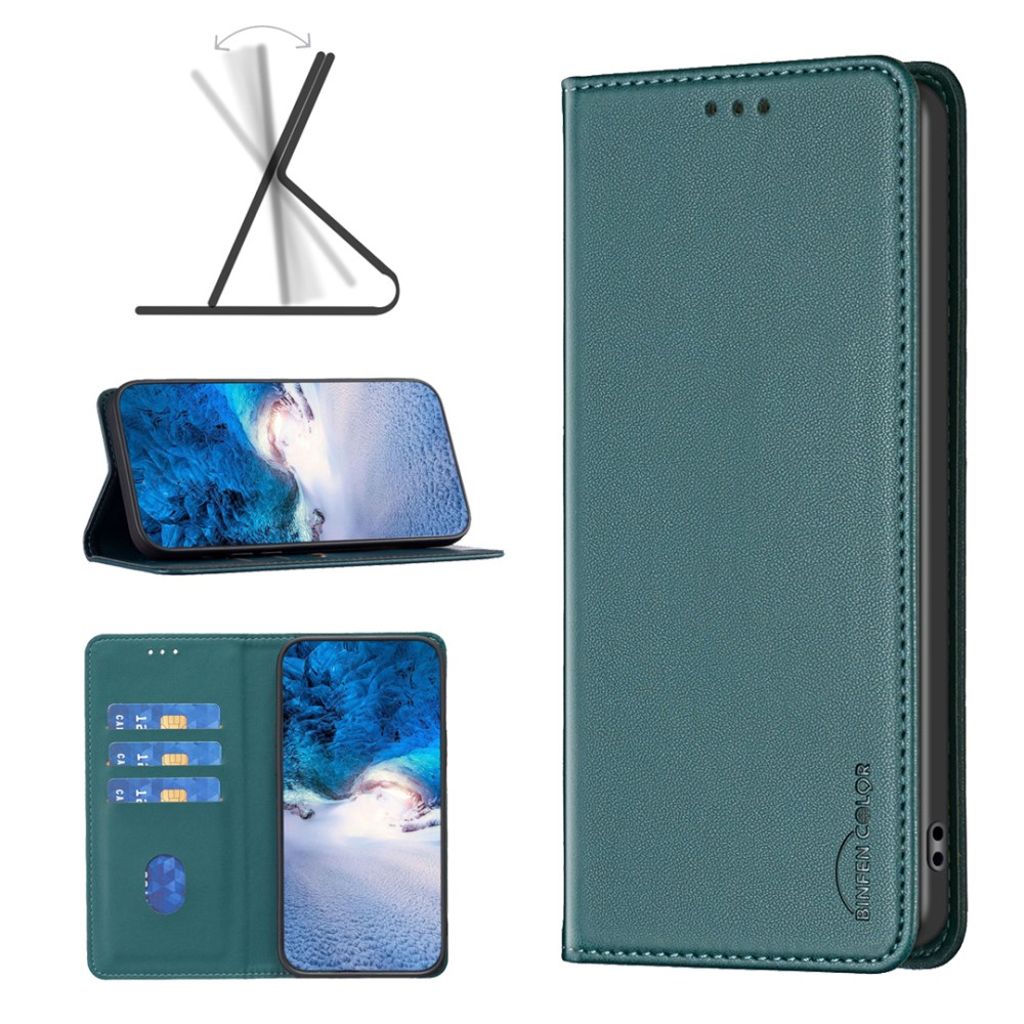 BINFEN COLOR Xiaomi Redmi 15C 5G / 15C 4G Kotelo - Vihreä