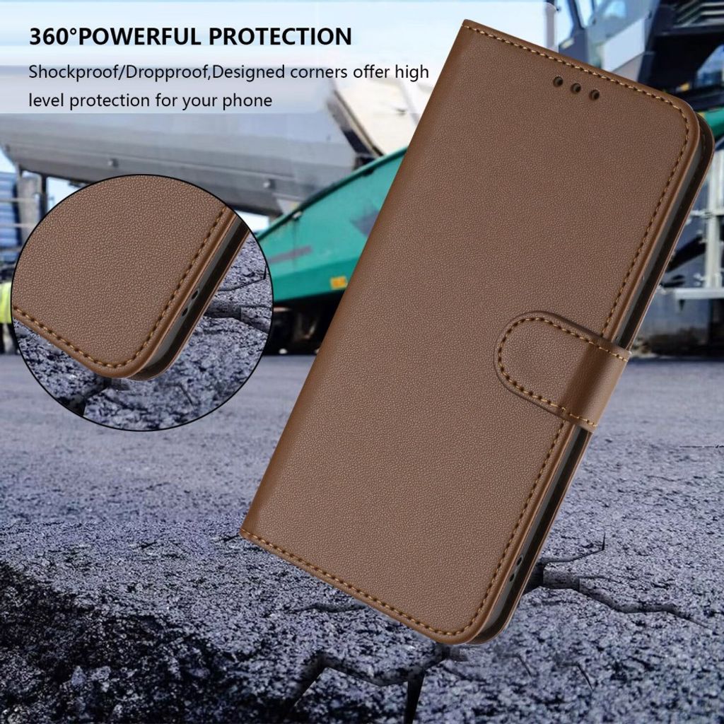 Xiaomi 17T Pro Lompakkokotelo - Ruskea