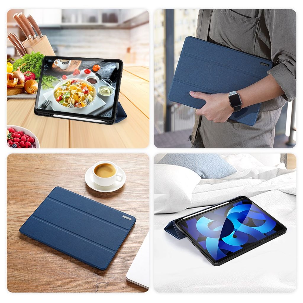 Dux Ducis iPad Air 11"/10.9"/Pro 11" Tri-fold etui - Blå