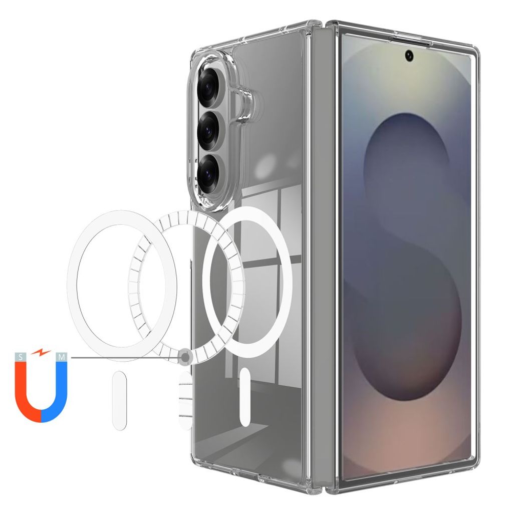 Samsung Galaxy Z Fold7 5G Skal MagSafe-kompatibel - Transparent