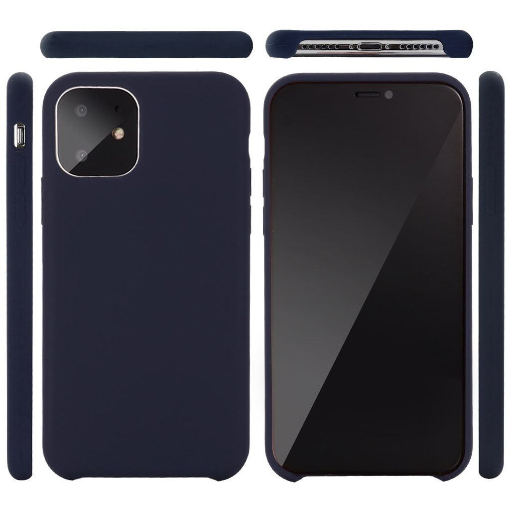iPhone 11 Silicone Case - Dark Blue