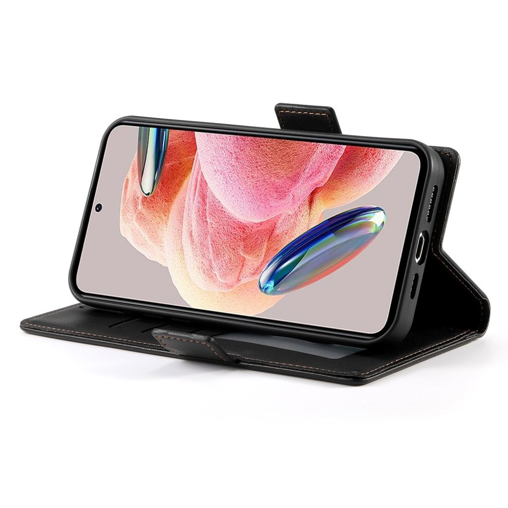 Xiaomi 17T Pro Plånboksfodral i PU-läder - Svart