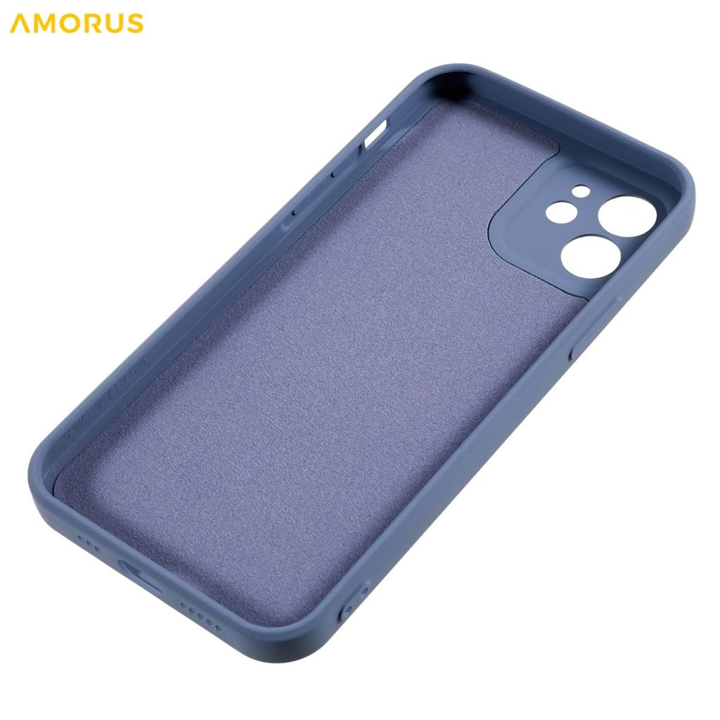 AMORUS iPhone 12 TPU Skal - Blå