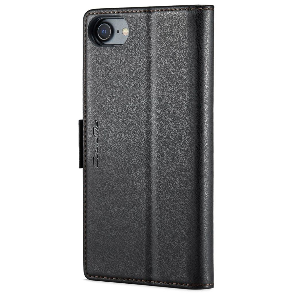 CASEME iPhone 6/6s/7/8/SE 2020/2022 Fodral med Kortfack - Svart