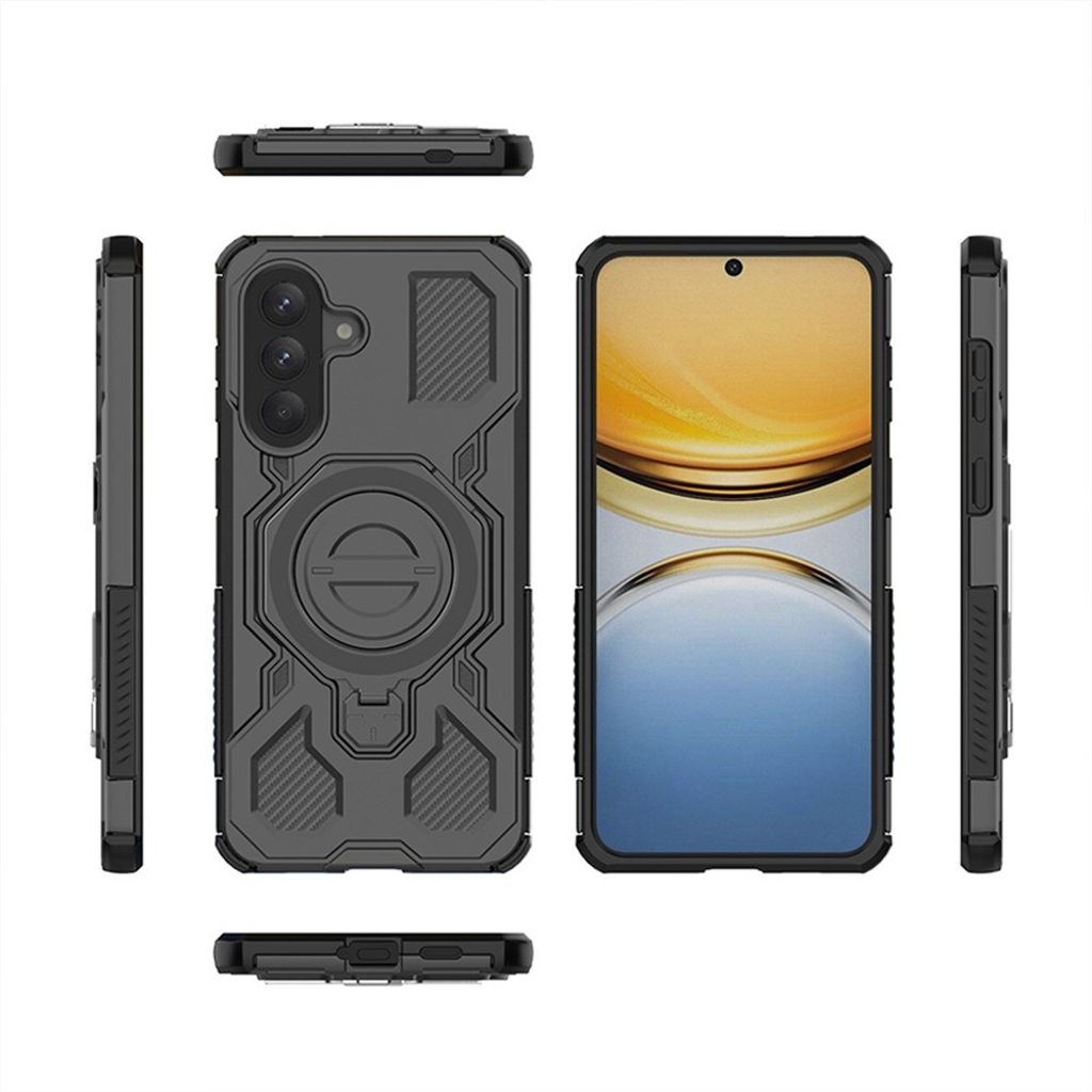 Samsung Galaxy A37 5G Magnetisk Stativdeksel - Svart