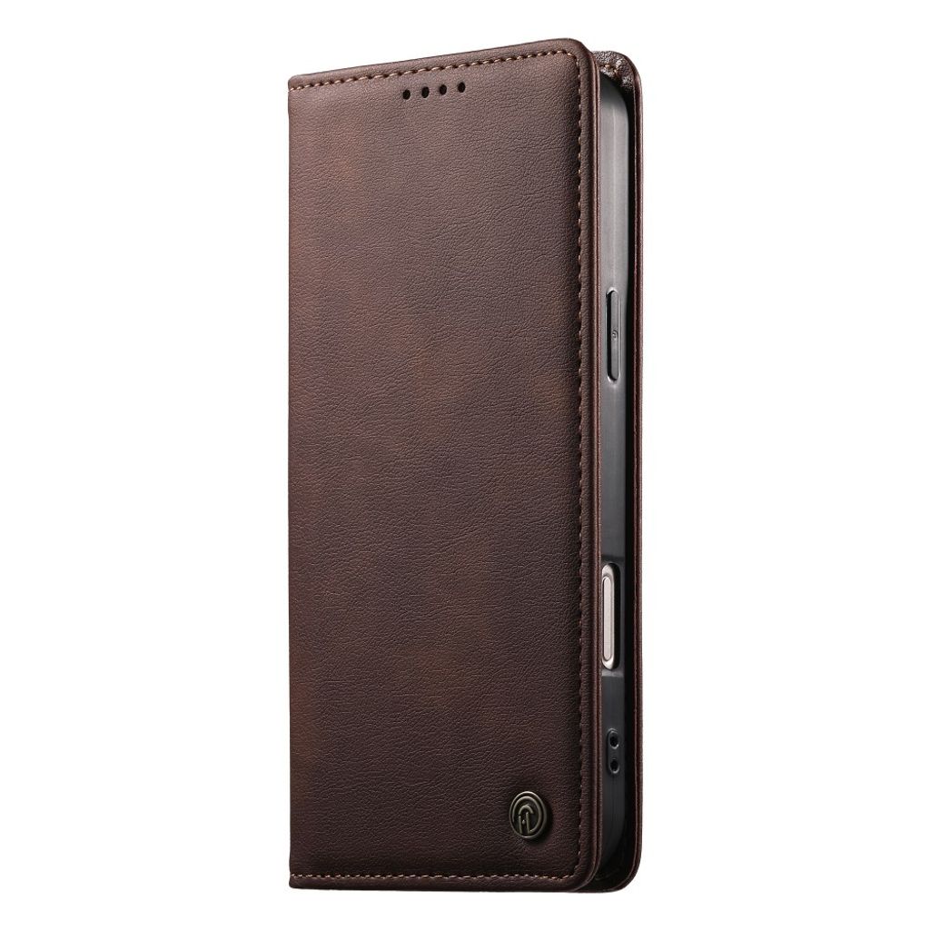 DIERFENG iPhone 18 Pro/17 Pro Lommeboketui RFID-blokkerende - Mørk brun