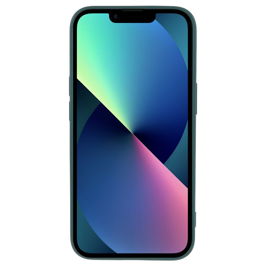 iPhone 13 mini TPU Kuori Kuituvuorilla – Armeijanvihreä