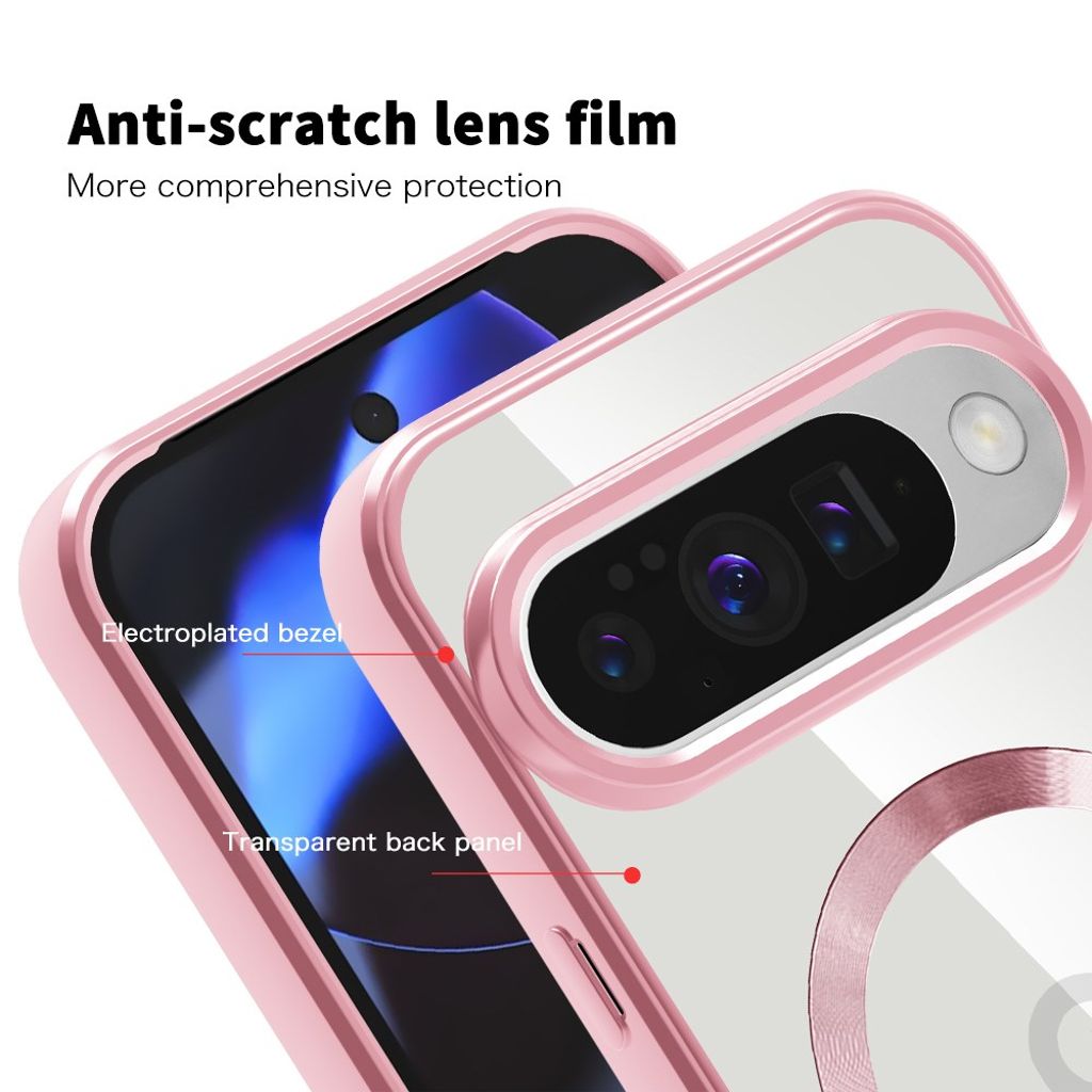 Google Pixel 10 / 10 Pro Case with Wallet - Pink