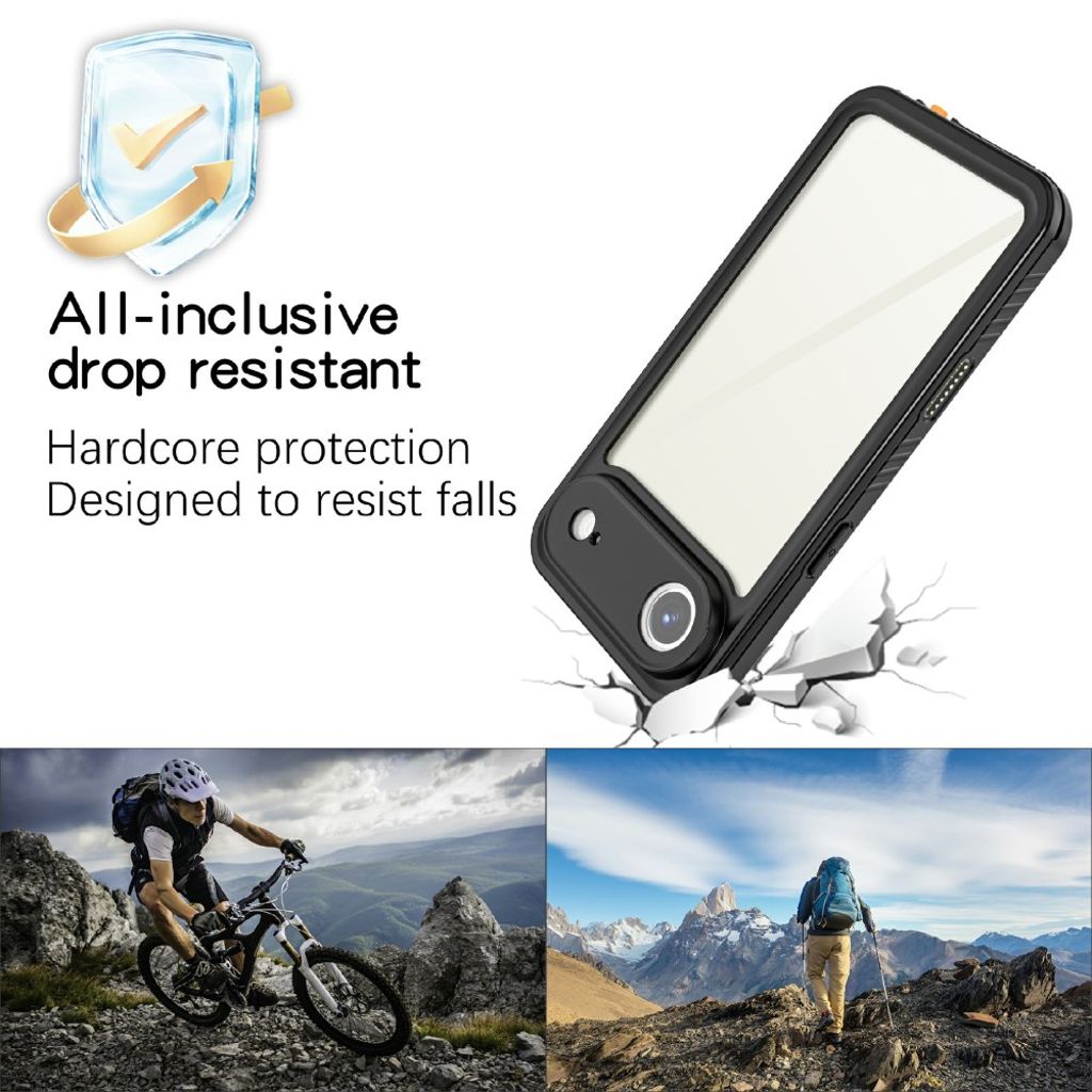 REDPEPPER iPhone 17 Air Cover - Sort