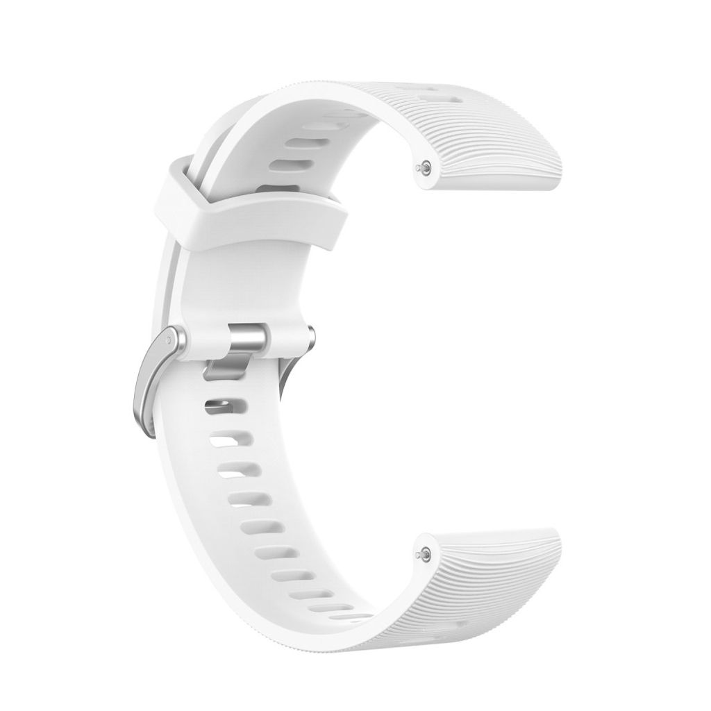 Garmin Forerunner 245/245 Music/645/645 Music m.fl. Klockarmband Silikon – Vit