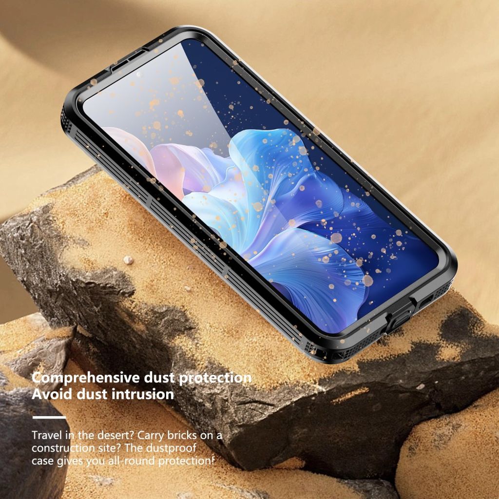 REDPEPPER Samsung Galaxy S26 Plus MagSafe-deksel - Gjennomsiktig/Svart