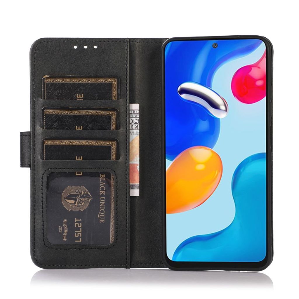 Xiaomi Redmi Note 15 Pro 5G Etui Kortholder/Stativ - Sort