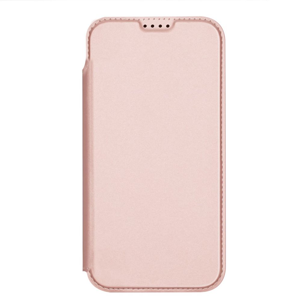 DUX DUCIS iPhone 18 Pro / 17 Pro Lompakkokotelo PU-nahka - Vaaleanpunainen