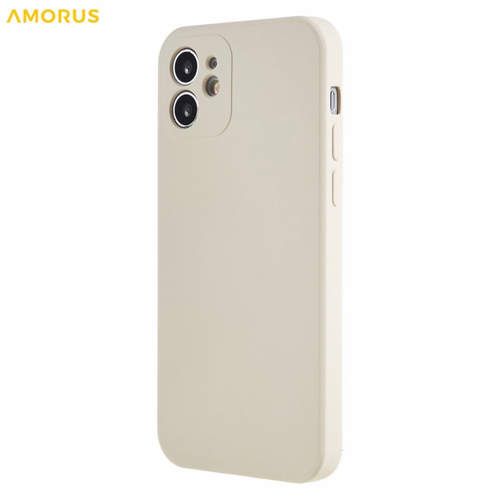 AMORUS iPhone 12 TPU Skal - Vit