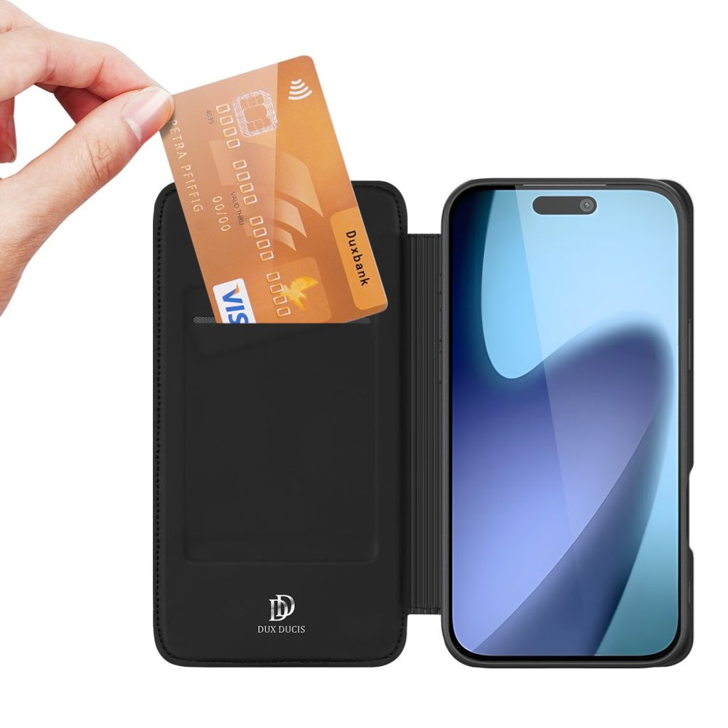 DUX DUCIS iPhone 17 Cover with Stand - Black