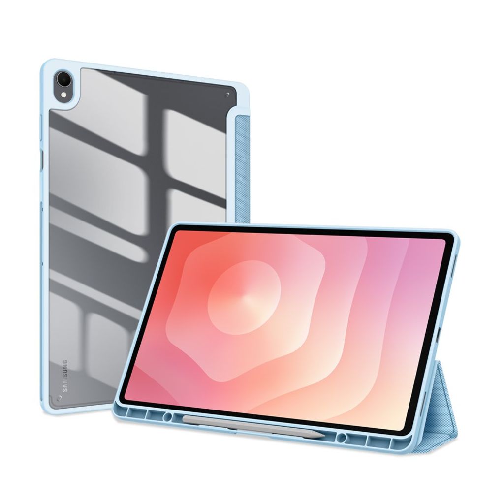 DUX DUCIS Samsung Galaxy Tab S12 Plus Tri-fold stativfodral - Ljusblå